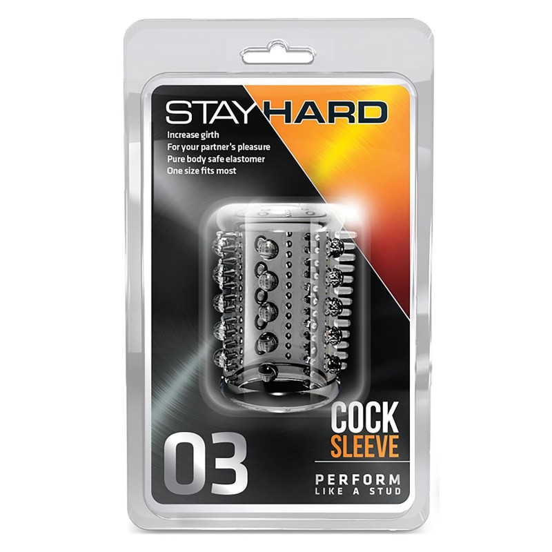 Stay Hard | Cock Sleeve 03 - Clear