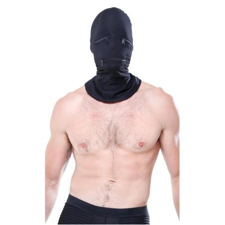 Fetish Fantasy Series | Zipper Face Hood - Black