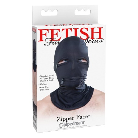 Fetish Fantasy Series | Full Face Hood Με Φερμουάρ
