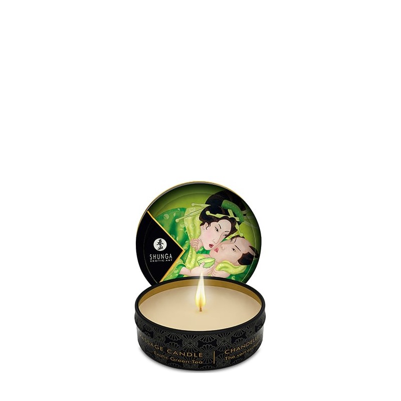 Shunga | Massage Candle | Exotic Green Tea 30ml