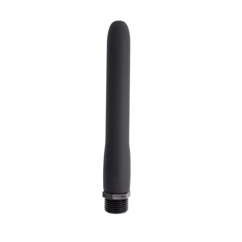 Silicone Anal Douche 16,5cm - Black