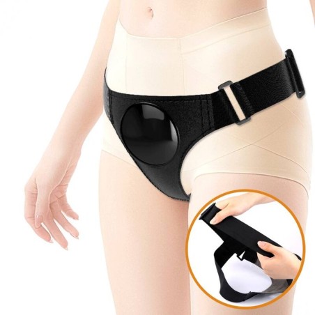 Universall Harness With Dildo TOM 20cm - Natural