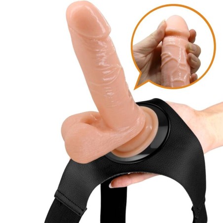 Universall Harness Με Ρεαλιστικό Ομοίωμα Πέους - TOM - 20cm - Natural