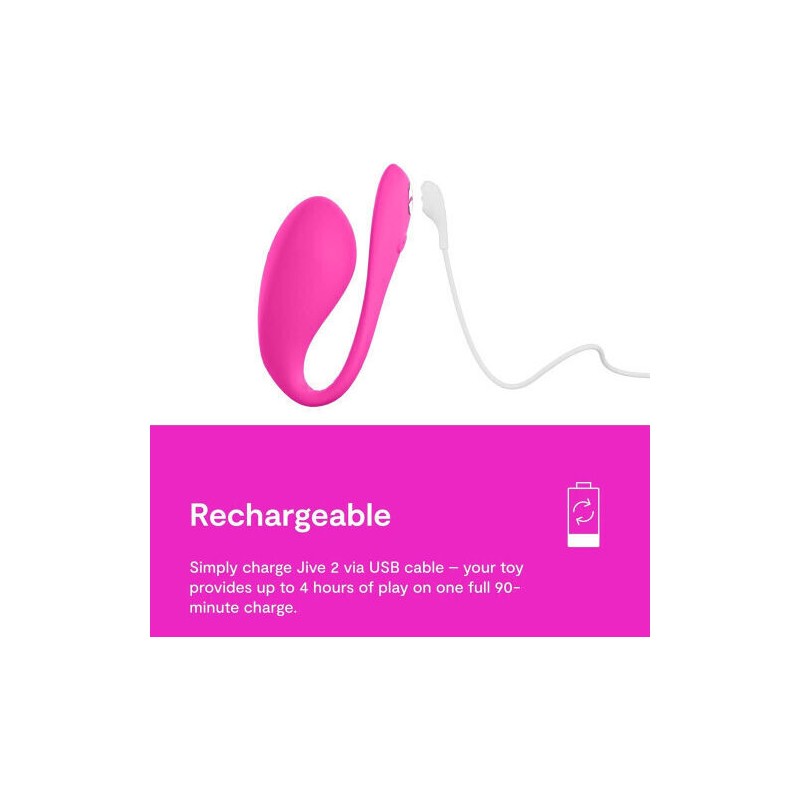 We-Vibe Jive 2 - App Controlled - Pink