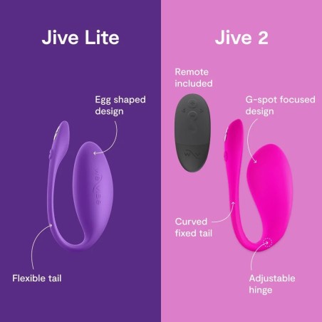 We-Vibe Jive Lite - App Controlled - Μοβ