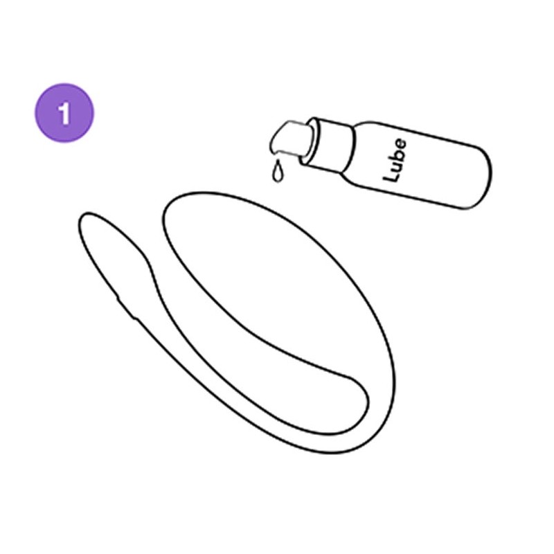 We-Vibe Jive Lite - App Controlled - Μοβ