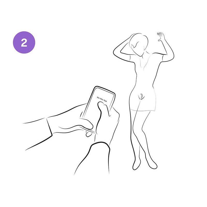 We-Vibe Jive Lite - App Controlled - Purple