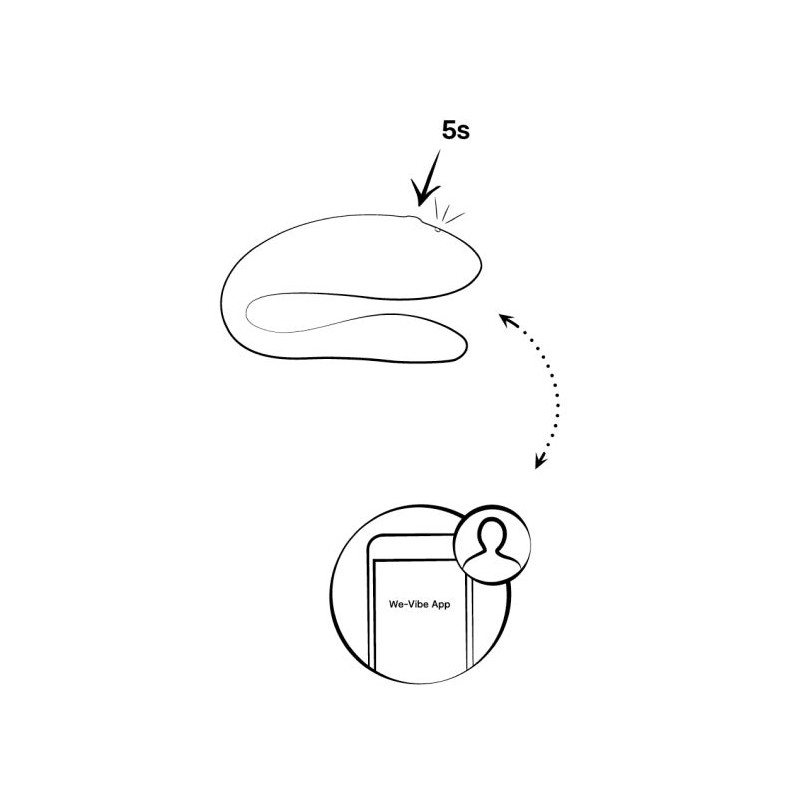 We-Vibe Sync Lite - App Controlled - Τιρκουάζ