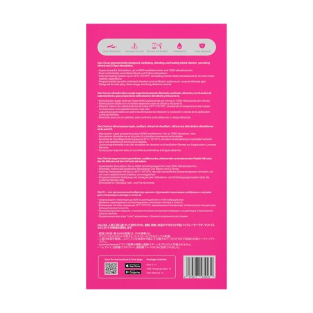 Lovense | Osci 3 | Δονητής Σιλικόνης Rabbit με Ταλάντωση και Θέρμανση