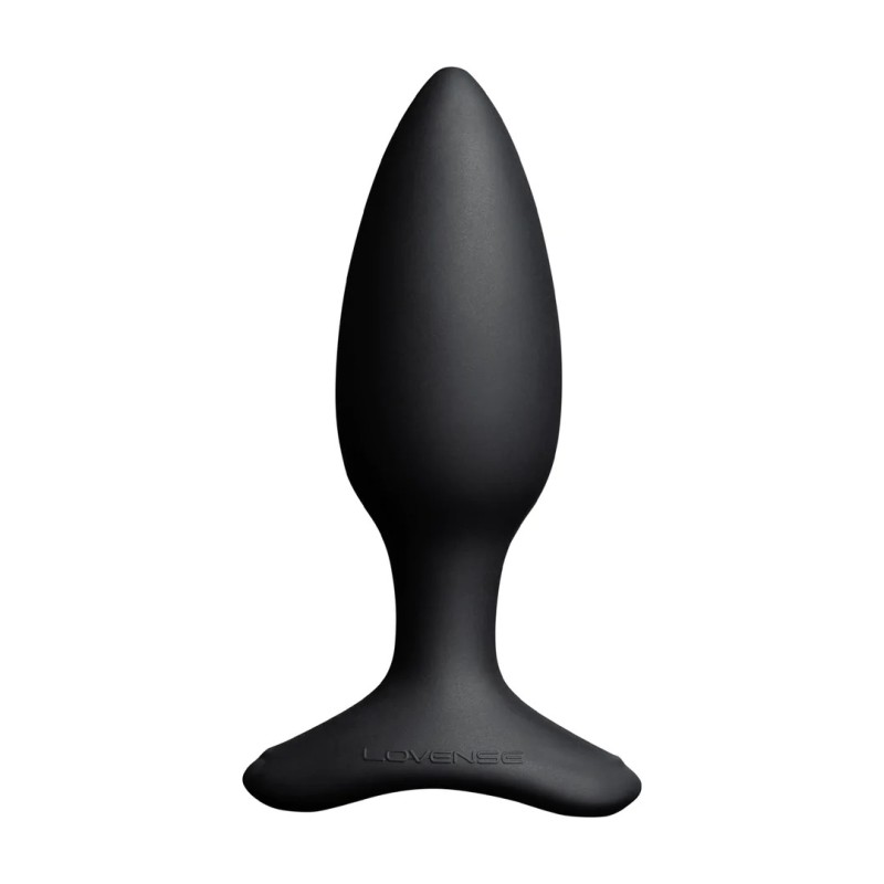 Lovense | Hush 2 | App-controlled Vibrating Butt Plug - 3,8 cm - Black
