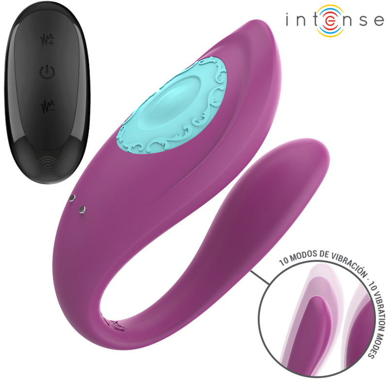 INTENSE | ANNIE | U-Shaped Silicone Vibrator With Remote Control