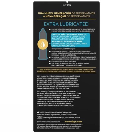 SKYN | EXTRA LUBRICATED CONDOM - 10 UNITS