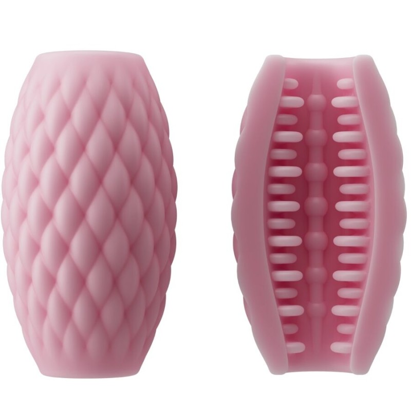 PRETTY LOVE | ATHENA EROS | Silicone Male Masturbator - Pink