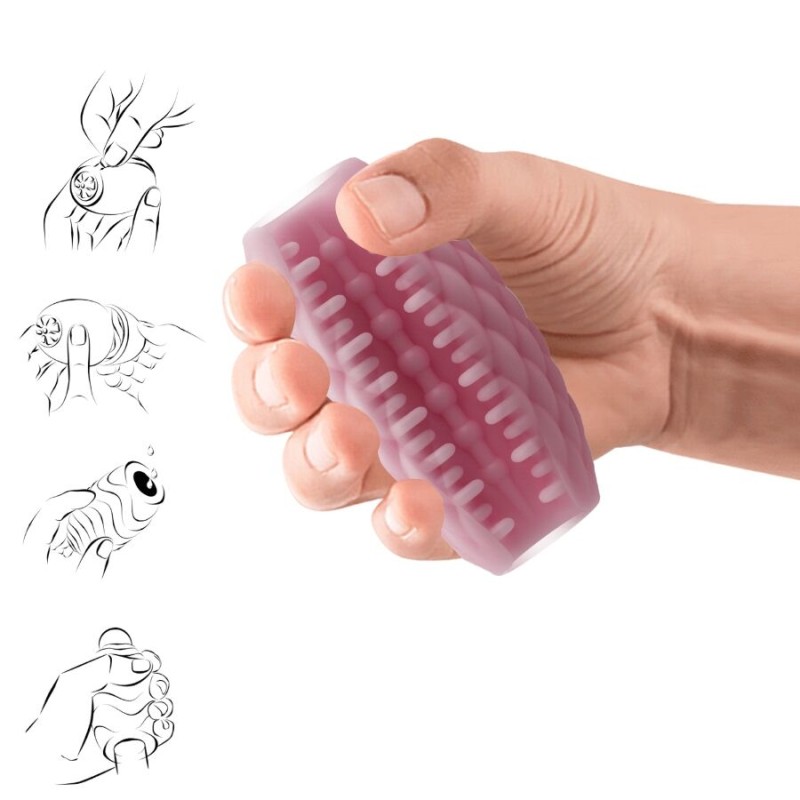 PRETTY LOVE | ATHENA EROS | Silicone Male Masturbator - Pink