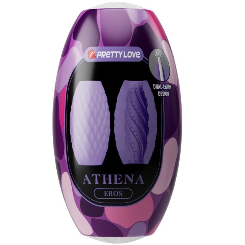 PRETTY LOVE | ATHENA EROS | Αυνανιστήρι Σιλικόνης - Μοβ