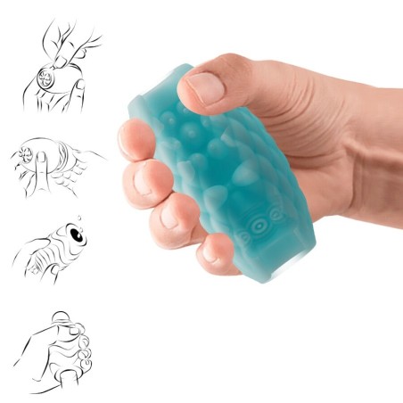 PRETTY LOVE | ATHENA EROS | SILICONE MALE MASTURBATOR SKY BLUE