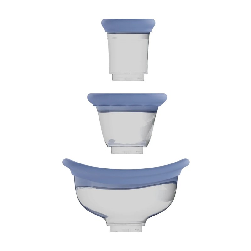 Delightful - Rechargeable Vulva and Breast Pump - Blue
