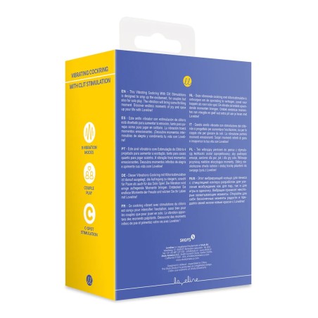 Love Line | Δονούμενο Δαχτυλίδι Πέους Για Κλειτοριδική Διέγερση - Tamiya Blue