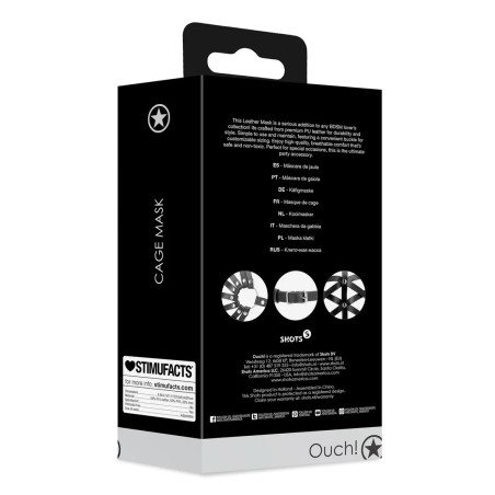 OUCH! Cage Mask - Μαύρη