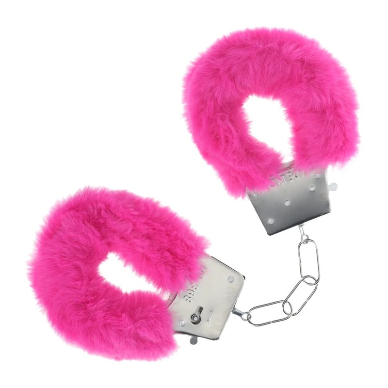 Classic Fluffy Handcuffs - Ροζ