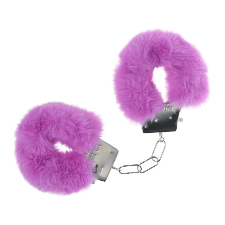 Classic Fluffy Handcuffs - Μοβ