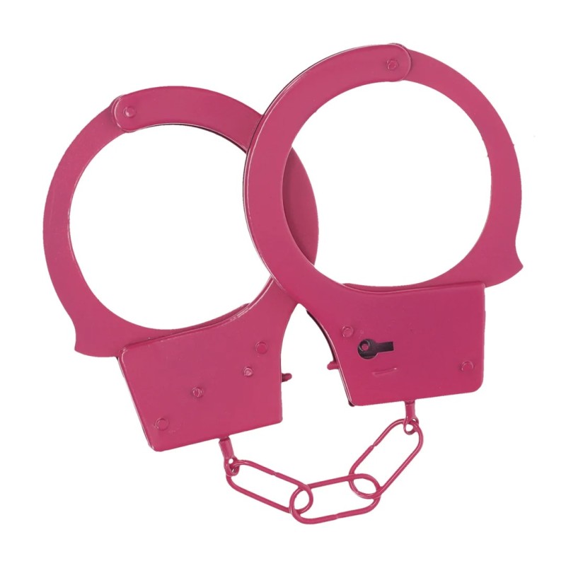 Classic Metal Handcuffs - Pink