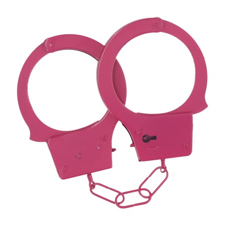 Classic Metal Handcuffs - Pink