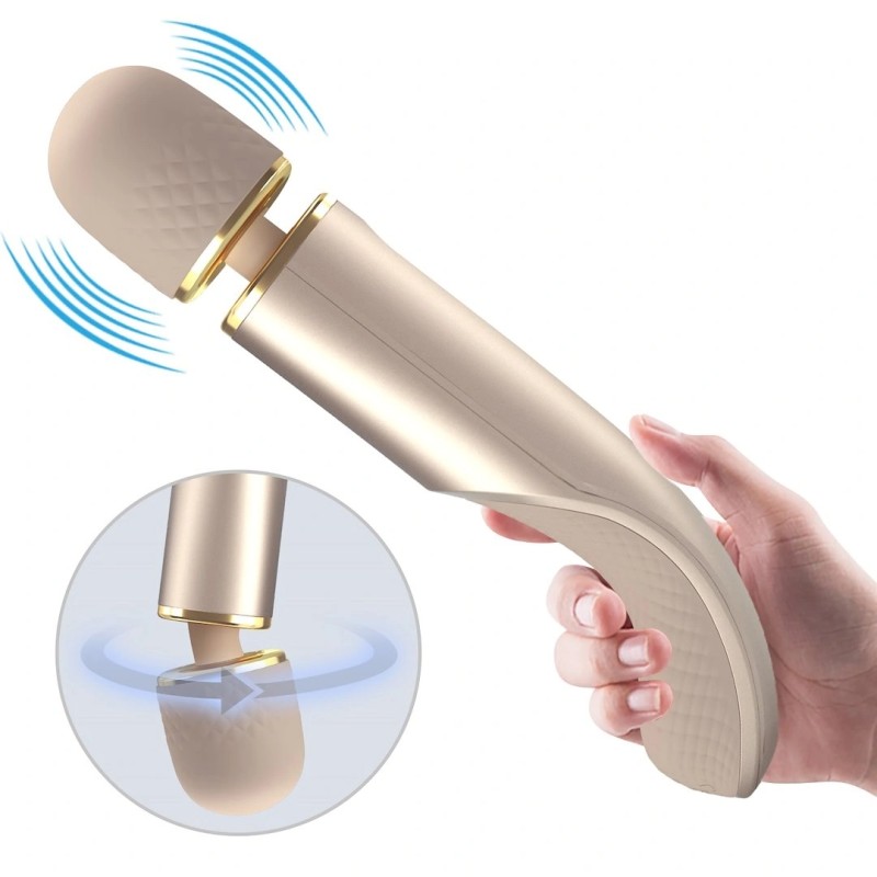 Pretty Love | Wand Massager | 29 cm Luxury Clitoral Vibrator - Gold