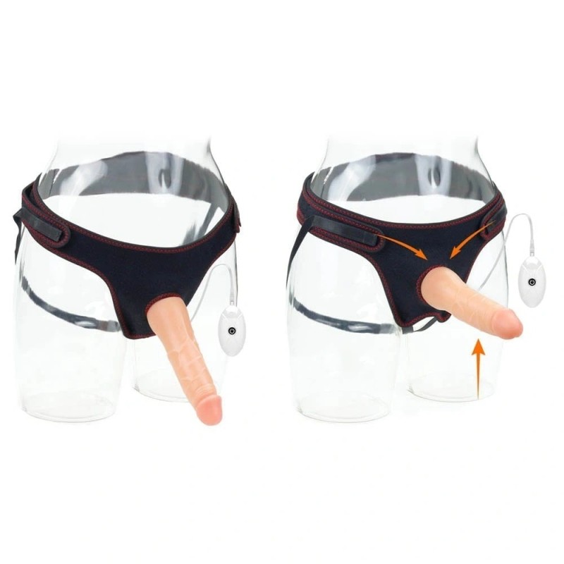 Love Toy | Ingen | Set Easy Strap-On Δονούμενο - 19cm