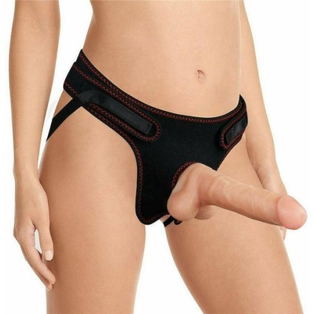 Love Toy | Ingen | Set Easy Strap-On With Realistic Dildo & Βαλλσ - 18cm
