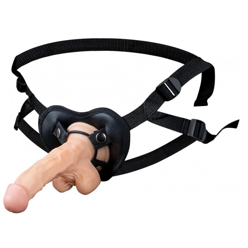 Strap-on Mishko Με Ρεαλιστικό Ομοίωμα Πέους 19cm