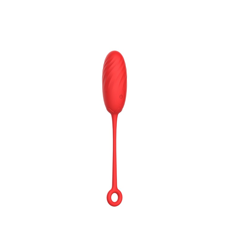 Guilty Toys | Vibrating Silicone Vaginal Egg - Red