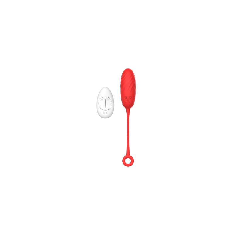 Guilty Toys | Vibrating Silicone Vaginal Egg - Red