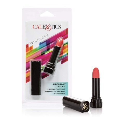 Mini Vibrator | Hide & Play|  Lipstick | Black-Red