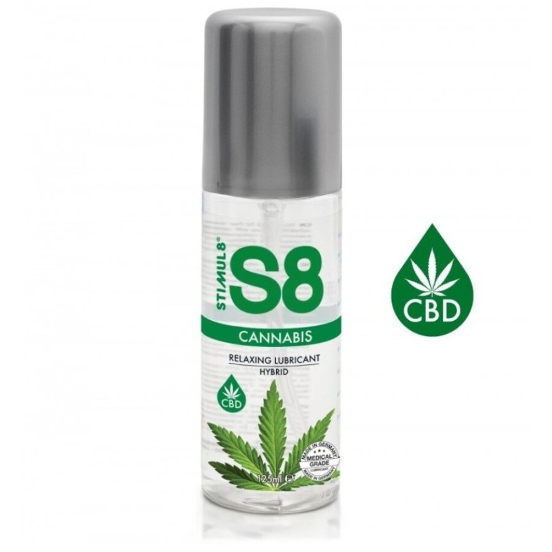 STIMUL8 | S8 - Cannabis Hybrid Lubricant - 125ml