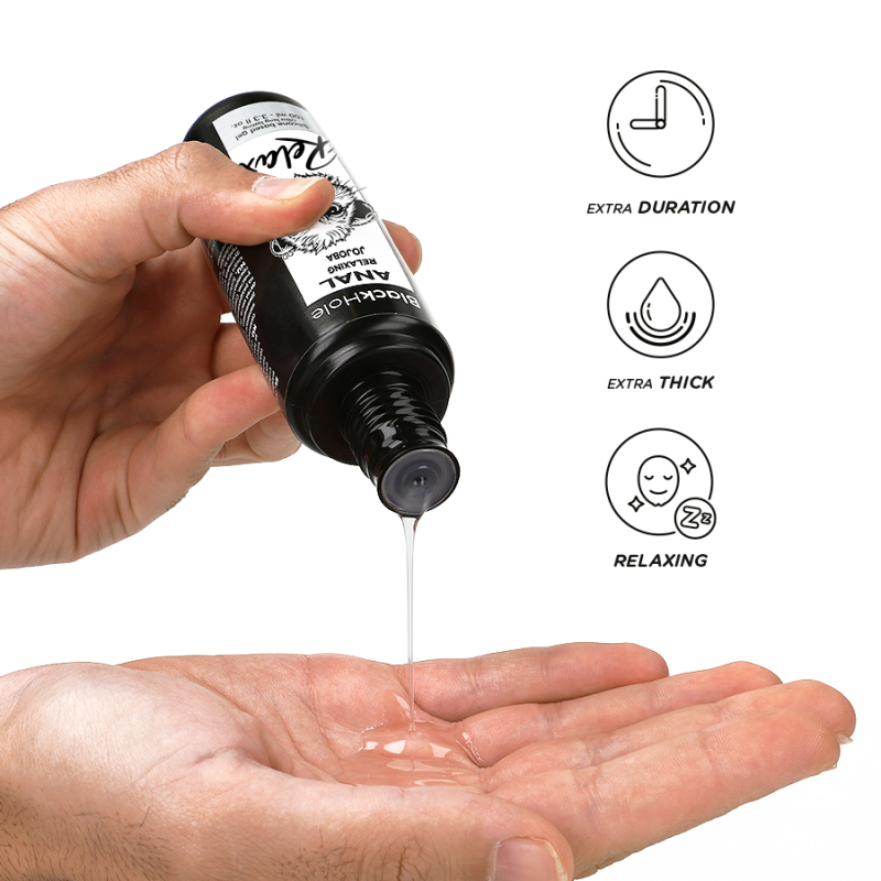 BLACK HOLE | Anal Relaxing Jojoba - Silicone Base - 100ml