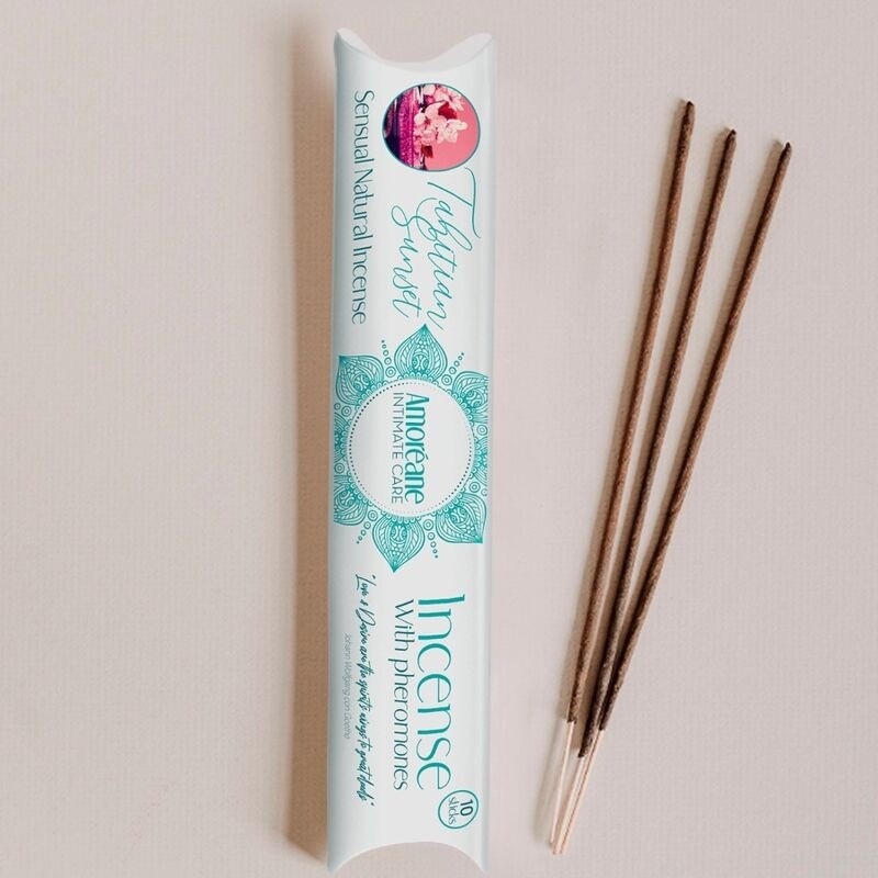 AMOREANE | Tahitian Sunset Incense Με Φερομόνες - Floral Aroma