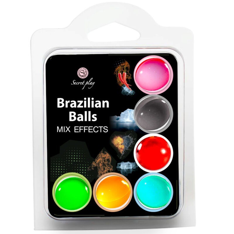 SECRET PLAY | Set 6 Brazilian Balls Mix Effect