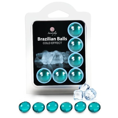 SECRETPLAY | Set Of 6 Brazilian Balls With Cold Effect