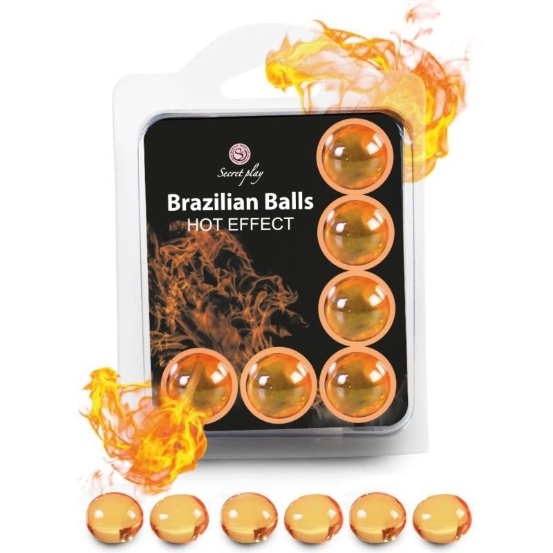 SECRETPLAY | 6 Brazilian Balls - Heat Effect