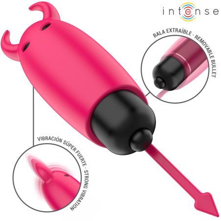 INTENSE | Scarlet | Vibrating Mini Bullet Red Demon