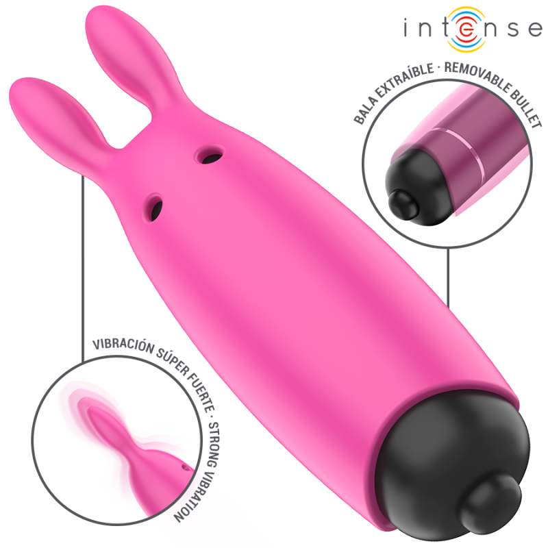 INTENSE | Hopper Pink Vibrating Bullet - Pink