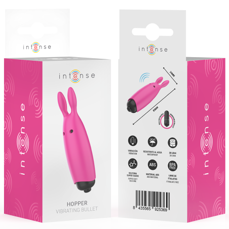 INTENSE | Hopper Pink Vibrating Bullet - Pink
