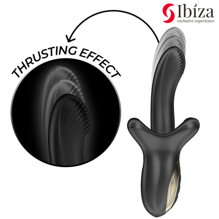 IBIZA | Ισχυρός Δονητής Σιλικόνης - Thrusting & Biting Effect