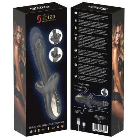 IBIZA | Powerful Vibrator With Thrusting & Biting Effect