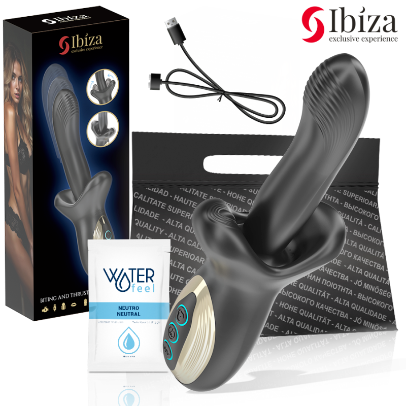 IBIZA | Powerful Vibrator With Thrusting & Biting Effect
