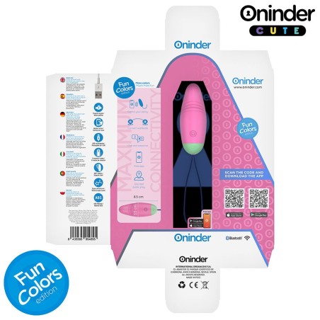ONINDER CUTE | Love Pleasure Vibro-Rotating Egg 360 Silicone - Free Worldwide App