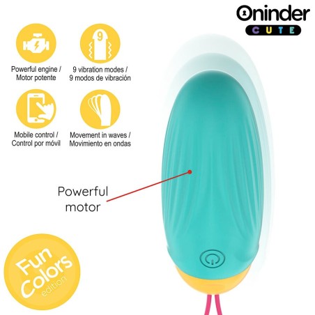 ONINDER CUTE | Vibro-Rotating Silicone Gem Egg - Free Worldwide App