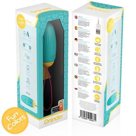 ONINDER CUTE | Vibro-Rotating Silicone Gem Egg - Free Worldwide App