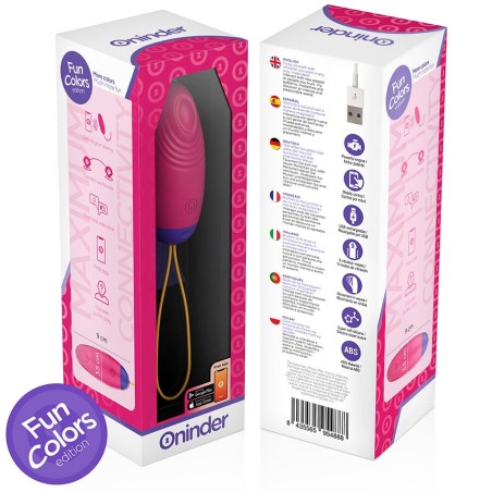 ONINDER CUTE | Vibro-Wave Tapping Silicone Egg - Free Worldwide App